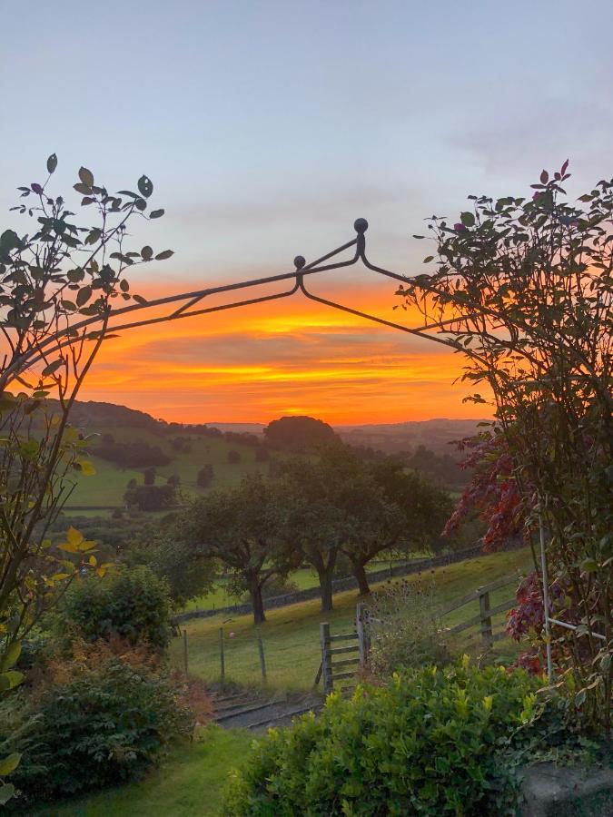 Hillside Haven, Panoramic Views Nr Bakewell Leilighet Great Rowsley Eksteriør bilde
